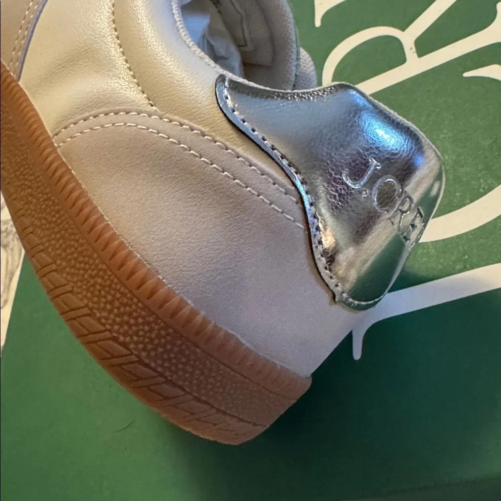J.Crew field sneakers in metallic BT984